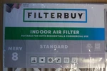 Filterbuy 20X25X5 Merv 8 Hvac Furnace Air - Pack Of New. Fixed Price $50.00.