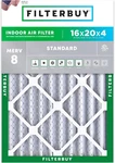 Filterbuy 16X20X4 Pleated Air Filters, Replacement For Hvac Furnace (merv 8). Fixed Price $280.08.