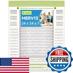 Pleatedfold 24X24X1 Air Filter Furnace Merv 13 Comparable Mpr 1900 Fpr 10. Fixed Price $87.91.