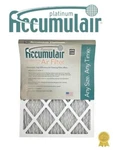 Accumulair Platinum 16X20X1 Merv 11 Filter/furnace Filters (5) Pack. Fixed Price $34.99.
