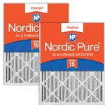 Nordic Pure 16X24X4 Actual Size 15 3/8 23 5/8 Pleated Merv Air. Fixed Price $136.13.