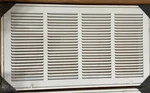 Handua 24 W X 12" Duct Opening Size Steel Return Air Grille 1" Filter Pack. Fixed Price $79.99.