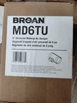 Broan MD6TU Inch Make-up Air Slave Damper. Fixed Price $199.00.