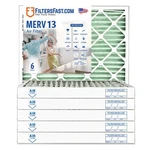 Filters Fast Home Air 2" Merv 13 6-PACK * Several Sizes Available. Fixed Price $118.95.