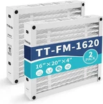 16X20X4 Merv 11 Furnace Filter Compatible For Toptech TT-FM-1620, Pack New!. Fixed Price $50.36.