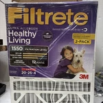 3M Filtrete 20X25X4 ( Slimfit ) Furnace Air Filter, Pack Of. Fixed Price $39.99.