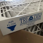 Box Of 6 Tri Dim ES40LE Pleat Hvac Air Filter, 24" 2302424440. Fixed Price $90.00.