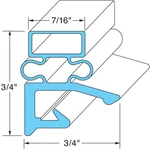 Gasket Door 7/16 Inch 3 Sided Replacement Mpn For Vulcan Hart 280984-10. Fixed Price $156.01.