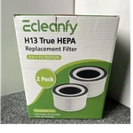Ecleanfy H13 True Hepa 3-IN-1 Replacement Filter 2 Pack For Filtohalo & Allo. Fixed Price $44.00.