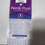 18X25X1 (17 1/2X24 1/2) Pleated Merv Air Filters 6 Pack. Fixed Price $19.99.