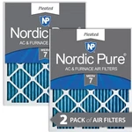 12X24X1 (11 1/2X23 1/2) Pleated Merv 7 Air Filters Pack. Fixed Price $28.99.