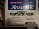 Emerson Moistair Humidifier Replacement Filter HDC-3T Trapmax Honeycomb New. Fixed Price $6.92.