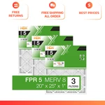3-PACK Standard Pleated Air 20X25X1, Filters Replacement Fpr Merv 8. Fixed Price $21.99.