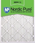 Nordic Pure 20X24X1 (19 1/2 23 7/16 3/4) Pleated Merv 13 Air Filters Pack. Fixed Price $96.66.