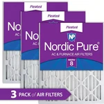 Nordic Pure 14X20X2 Merv 8 Pleated Air Filter 3-PACK. Fixed Price $37.35.