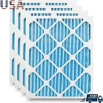 Merv 13 Pleated Hvac Air Filters 16X20X1 Pack Of 4 High Efficiency Filtration Us. Fixed Price $61.98.