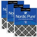 Nordic Pure 25X25X2 (actual Size: 24 1/2 3/4) Furnace Air Filter.... Fixed Price $113.41.