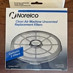 Pack Norelco Clean Air Machine Unscented Universal Replacement Filter CAF2020. Fixed Price $22.50.