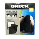 Original Oreck Optimax Kit AIR94FILT Oem Hepa Odor Filters New Open Box. Fixed Price $110.24.