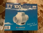 Vents 100 Line Mixed Flow Fan Ventilation Ambient Turbo Suction. Fixed Price $106.05.