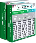 Filterbuy 21X21.5X5 Merv 8 Air Replacement Hvac Furnace. Fixed Price $206.96.