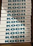 Box Of 12 New Open Koch Multi Pleat Xl 16X25X2 Air Filters. Fixed Price $50.00.