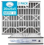 Trion Air Bear 259112-102 (2 Pack) Pleated Furnace Filter 20"X25"X5" Merv. Fixed Price $65.43.