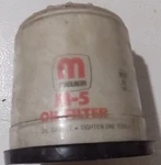 Meijer Oil Filter M5. Fixed Price $7.95.