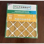 Filterbuy Merv 11 Superior Indoor Air 22X24X1 Residential Commercial. Fixed Price $35.00.