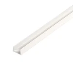 1/4 In. X 3/8 48 White Uv Stabilized Rigid Pvc Plastic U-channel. Fixed Price $27.03.