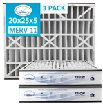 Trion Air Bear 259112-102 (3 Pack) Pleated Furnace Filter 20"X25"X5" Merv. Fixed Price $95.79.