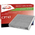 Epauto CP743 (CF10743) Cabin Air Filter, Replacement For 7.8" X 9.1" 1.2". Fixed Price $21.02.