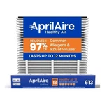 Aprilaire 613 Merv Filter 16X25 1625FG Healthy Home Whole House,. Fixed Price $59.87.