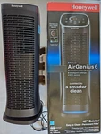 Honeywell Bluetooth Smart Air Genius 6 Oscillating Tower Purifier And Odor. Fixed Price $249.00.