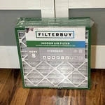 Filterbuy 20X20X2 Pleated Air Filters Hvac Furnace 4 Pack (merv 8). Fixed Price $33.49.