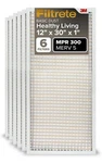 Filtrete 14X30X1 Furnace Air Filter, Merv 5, Mpr 300, 6 Filters. Fixed Price $24.99.