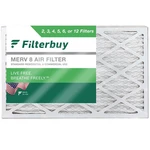 Filterbuy 16X25X1 Pleated Air Filters, Replacement For Hvac Furnace (merv 8). Fixed Price $38.48.