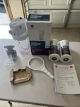 High Flow Household Filtration System Ge Appliances (new In Open Box) +2 Filters. Fixed Price $100.00.