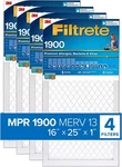 Filtrete 20X25X1 Air Filter Mpr 1900 Merv 13, Healthy Living Ultimate.... Fixed Price $90.98.