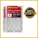 Filtrete 20X25X1 Air Filter Mpr 1000 Healthy Living Ultra Allergen Bacteria Viru. Fixed Price $35.00.