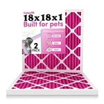 18X18X1 Air By Colorfil Changing Filters For Cat And Dog Odor .... Fixed Price $53.55.