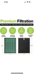 Durabasics (2 Pk) Premium Hepa Filter Set Air Purifier Replacement 400/400S New!. Fixed Price $18.00.