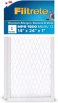 Merv 13 Mpr 1900 Filtrete 14X24X1 Furnace Air Filter Premium Allergen Pack. Fixed Price $22.99.