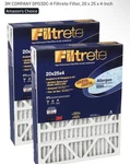 3M Filtrete DP03DC-4 High Performance Air Filter, 20 X 25 Inch, 1-PACK. Fixed Price $37.99.