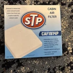 Stp Cabin Air Filter CAF1914P. Fixed Price $12.00.