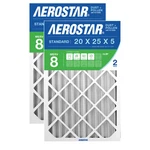 Aerostar 20X25X5 Merv 8 Pleated Replacement Air Filter For Trion Bear. Fixed Price $105.80.
