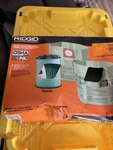 Ridgid Genuine Osha Compatible Kit With Hepa Material Filter 12-16 Gallon Vacuum. Fixed Price $59.99.