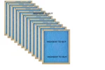12 Ppa 110301 10" X 30" 1" Flat Panel Fiberglass Furnace Filters. Fixed Price $76.97.