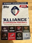 Rare 2019 Topps Alliance Of American Football Aaf Inaugural Season Sealed Box. Fixed Price $50.00.