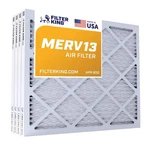 14X18X1 Merv 13 Furnace Air Filter, 6 Pack. Fixed Price $70.00.
